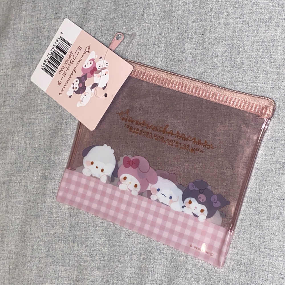Kuromi My Melody Cinamoroll Pochacco pouch purse bag case sanrio